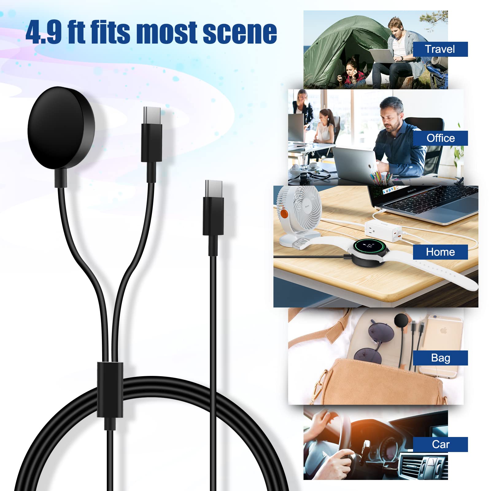 DuoCaiBao Galaxy Note/Z Fold compatible charger for versatile use.