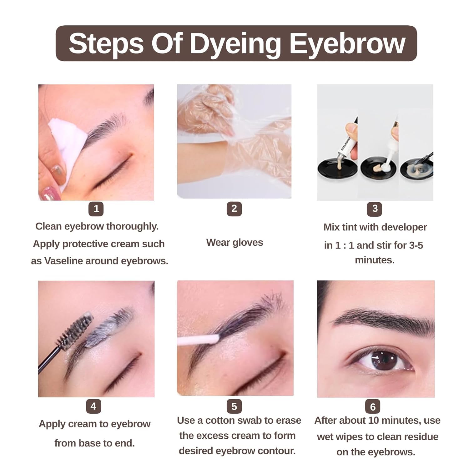 Duofanny multi-use coloring compact for lashes and brows.
