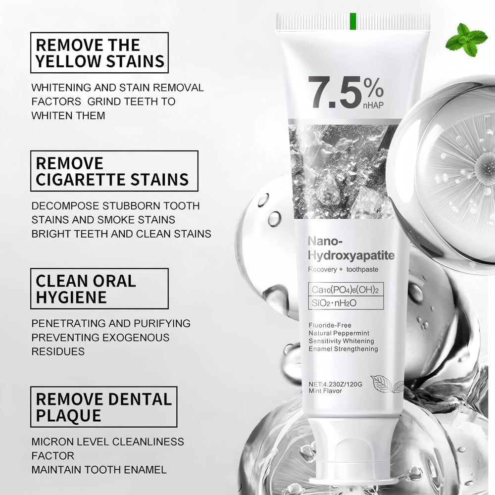 DUOYINTL toothpaste tube closeup showing texture and minty feel