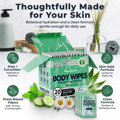 Dura Cleanse individually wrapped wipes ready for purses and bags.