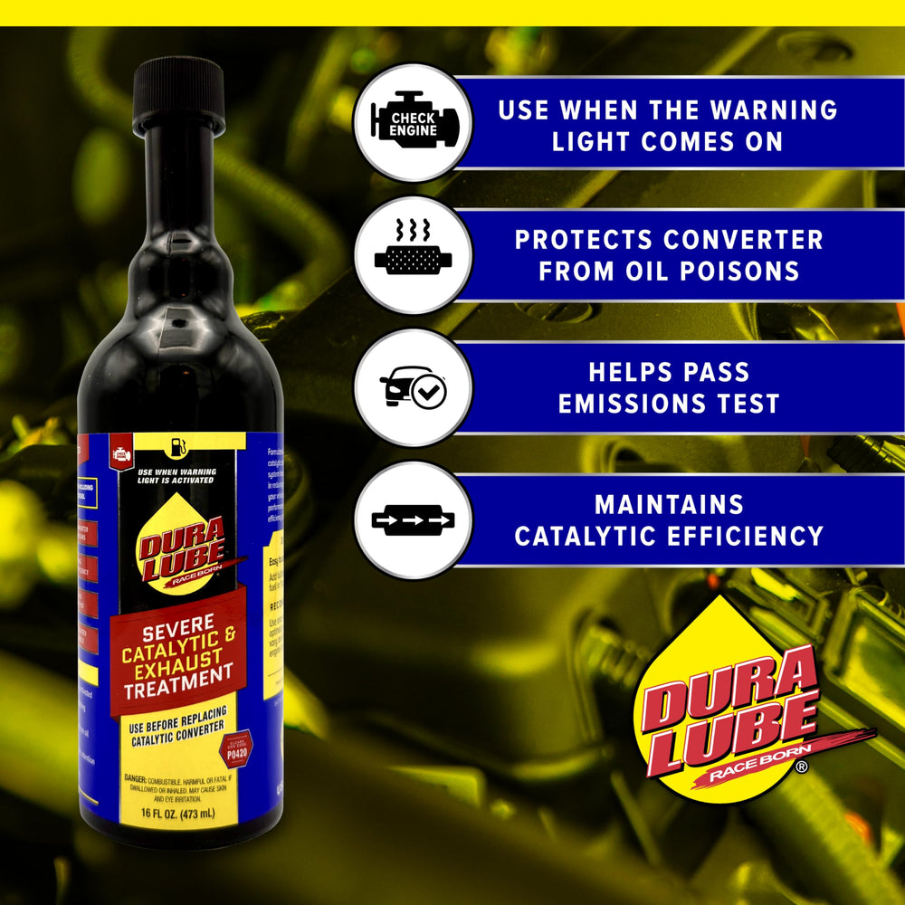 DURA LUBE Severe supports smoother idle and steadier drivability