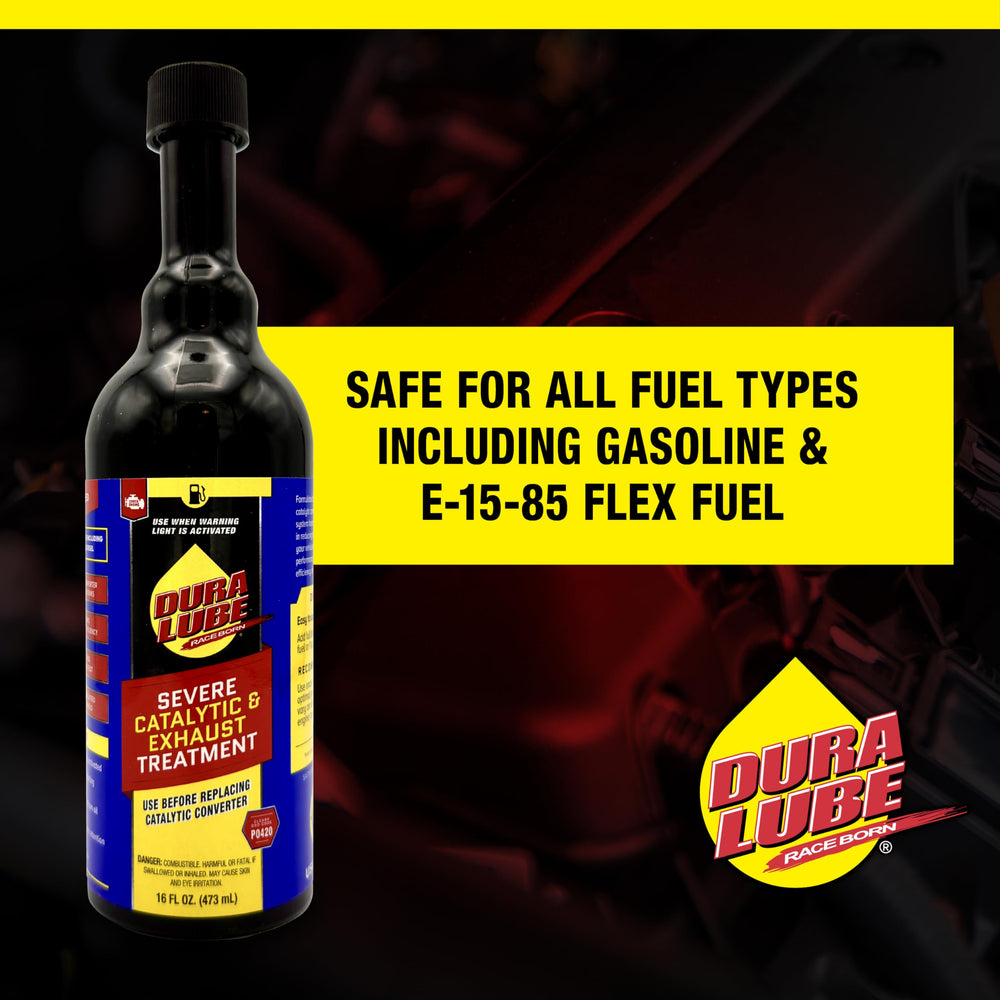 DURA LUBE Severe cleans fuel injectors for smoother throttle response