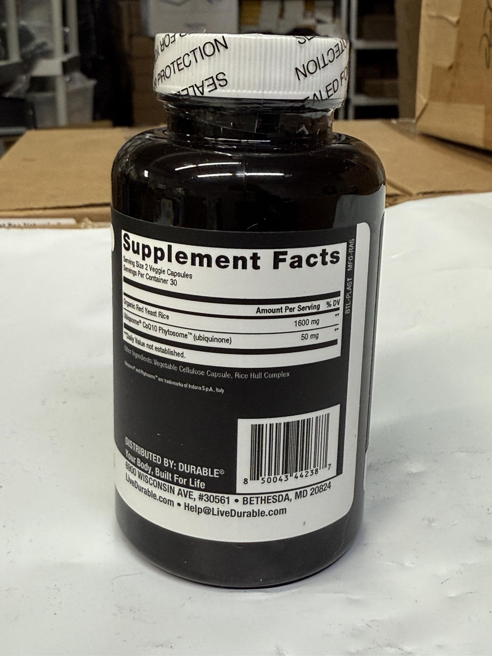 Durable Cardiovascular support aimed at healthy lipid metabolism and circulation.