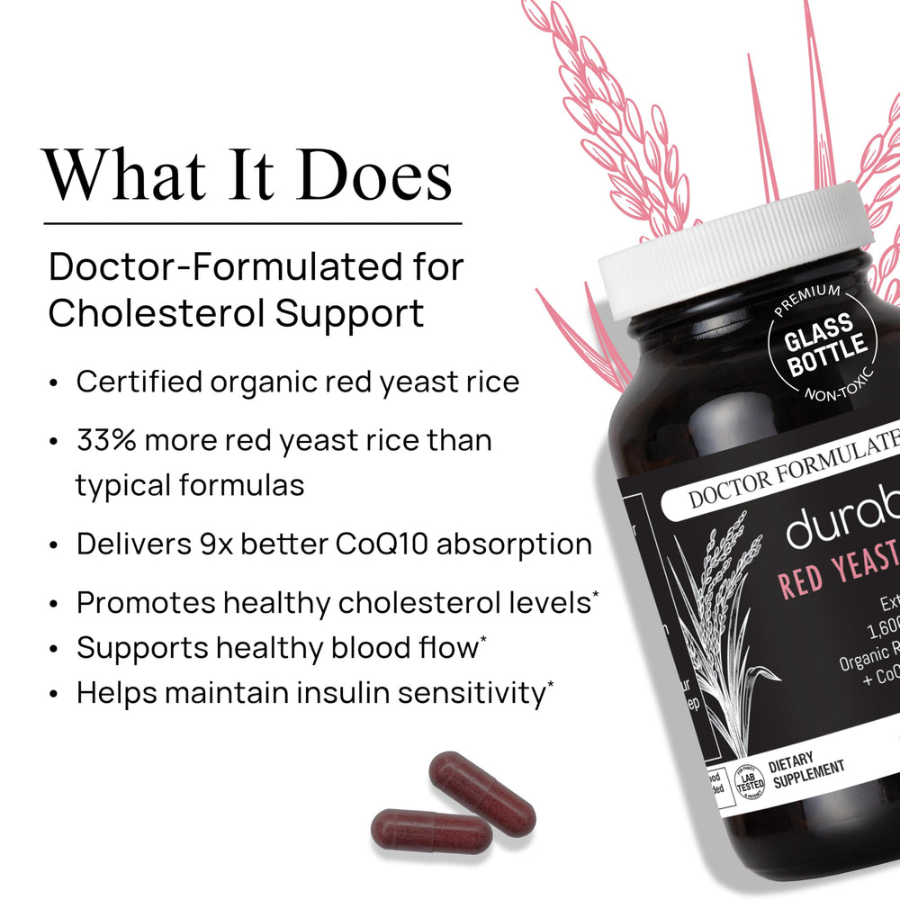 Durable CoQ10 Phytosome 50 mg blend for enhanced cellular energy support.