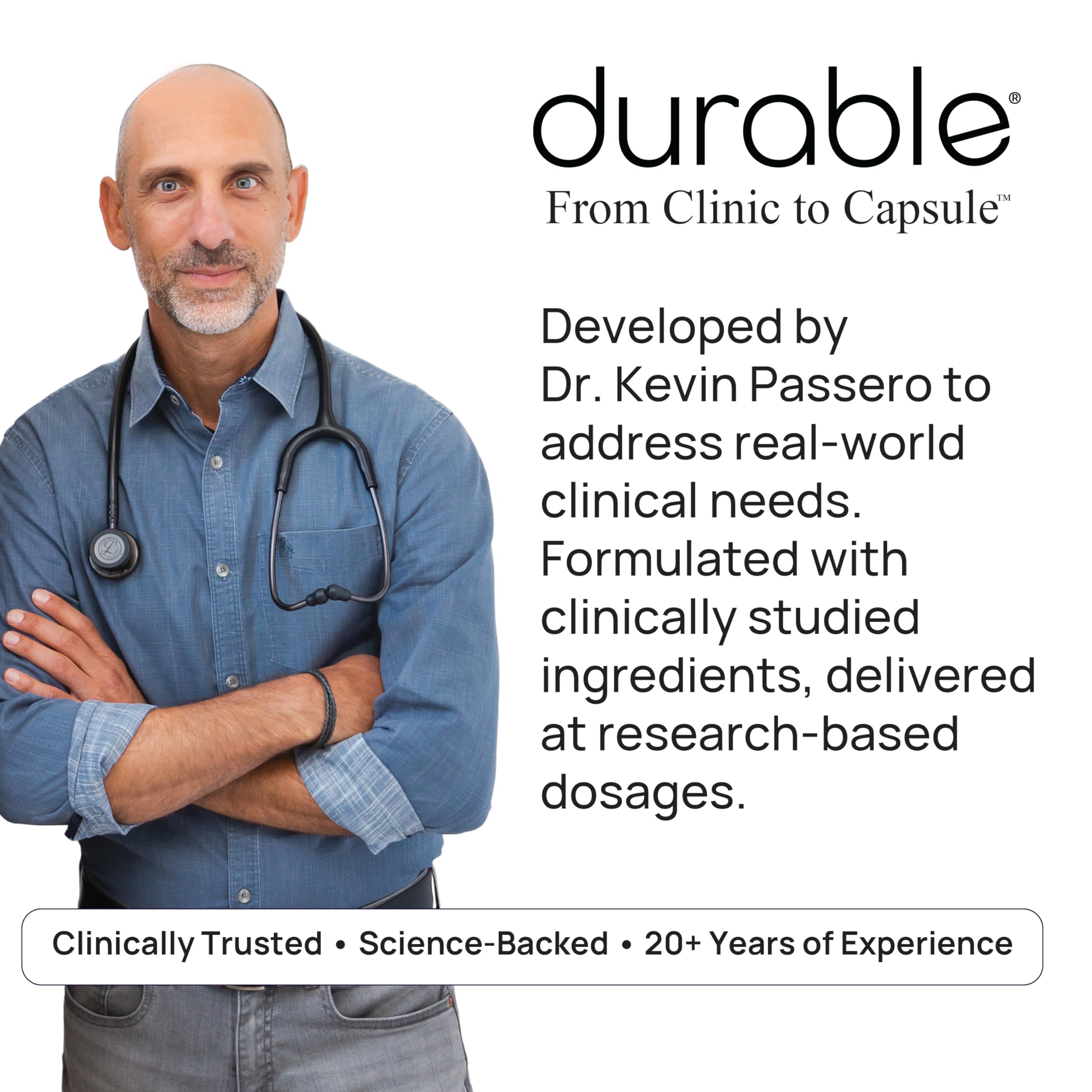 Durable Heart Bergamonte label close-up emphasizes polyphenol-rich ingredients.