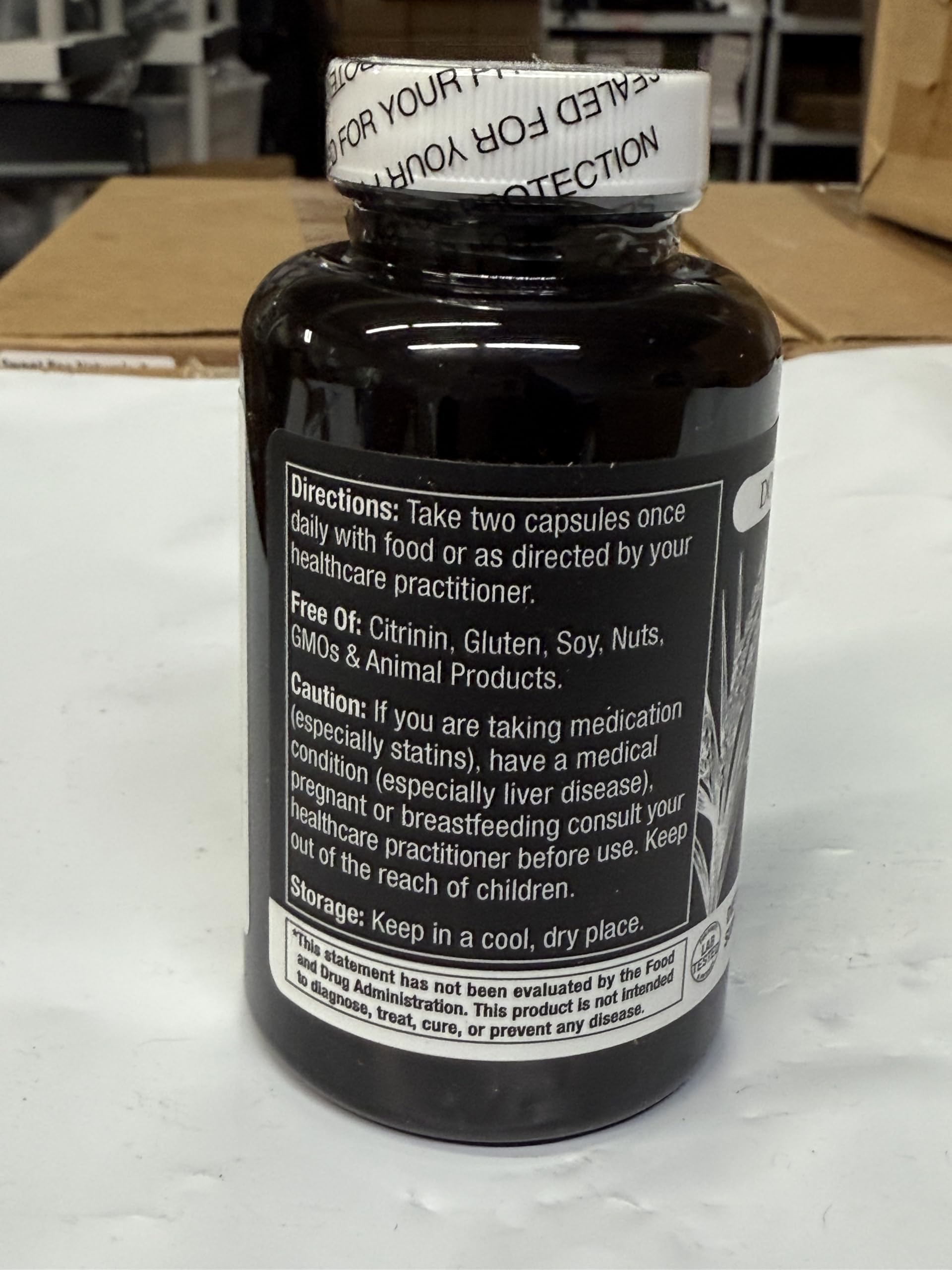 Durable Vegan, Non-GMO capsules for clean daily routine.