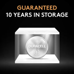 Duracell 2450 coin battery storage in a drawer for long shelf life