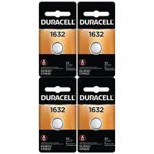 Duracell DL1632 side view of an eight-pack convenient for quick replacement in multiple devices.