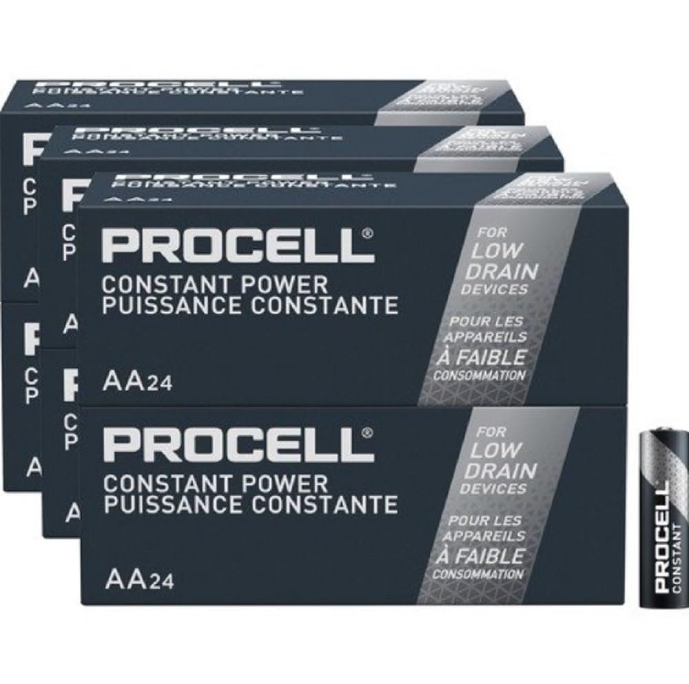 Each Procell AA shows date coding to help track freshness.
