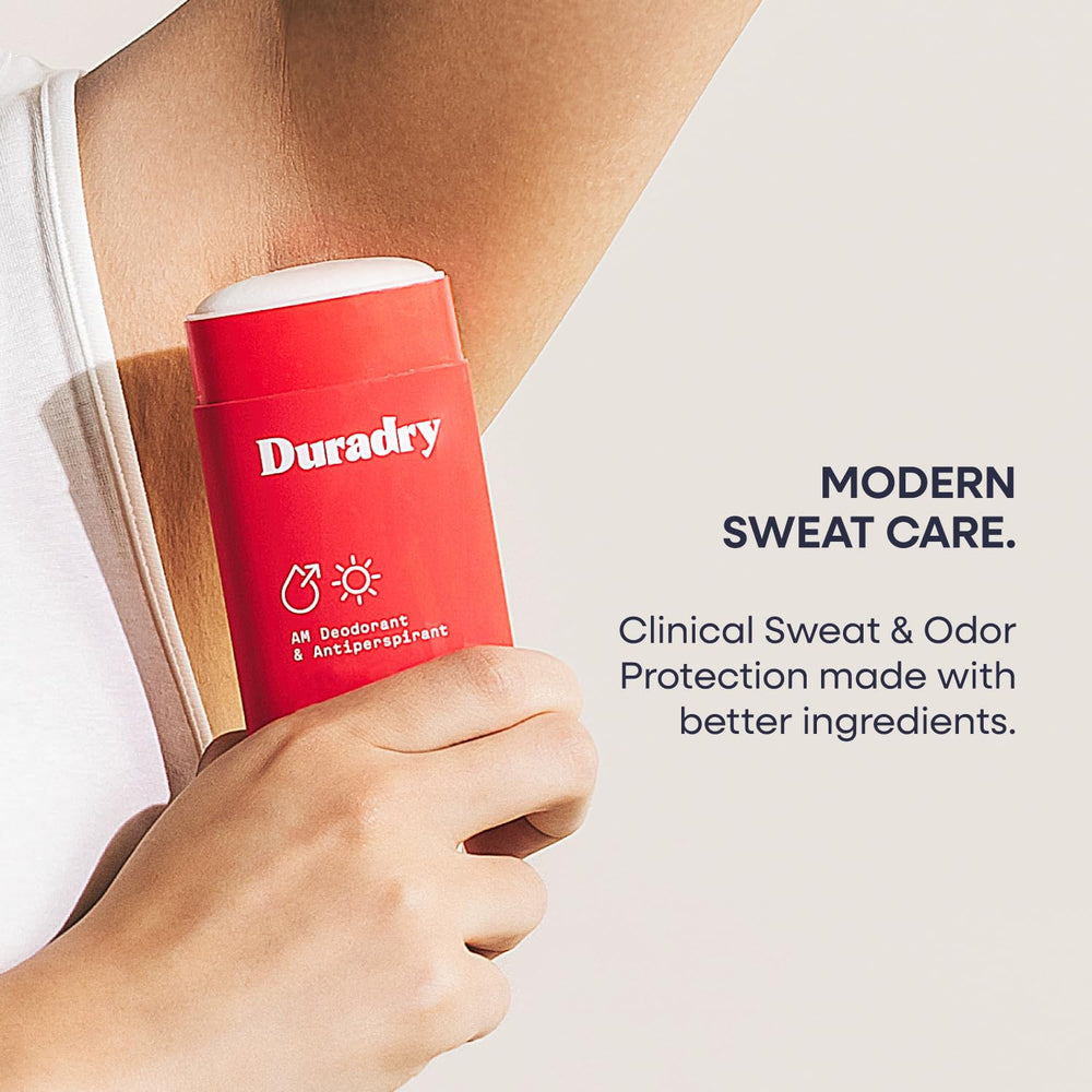 Duradry application texture demonstrates smooth glide and quick-dry finish.