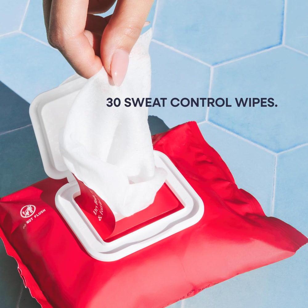 Duradry wipe demonstrates quick-drying texture with no sticky residue