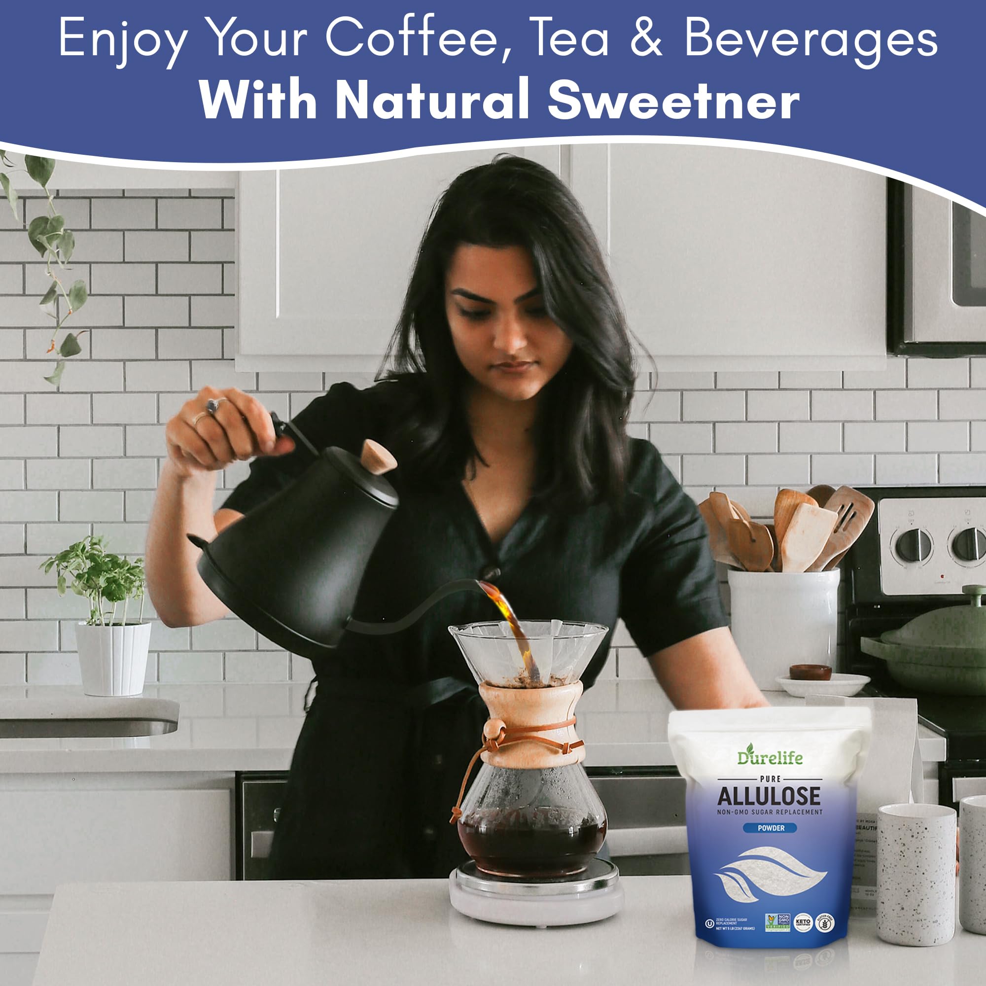 DureLife Allulose sourced from figs, raisins, corn.