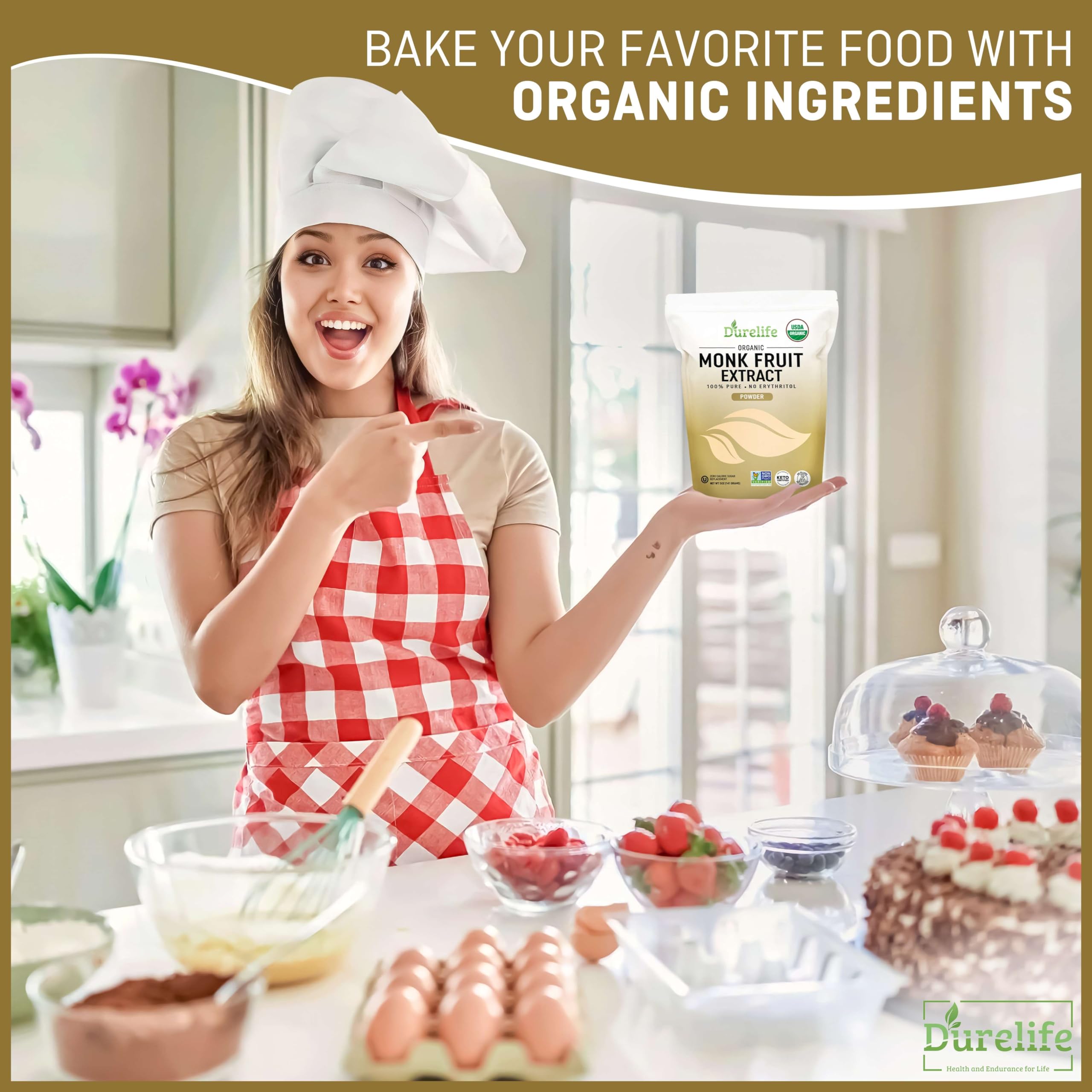 DureLife monk fruit sweetener in coffee delivers gentle, calorie-free sweetness