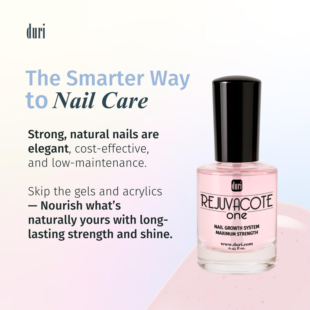 Duri Rejuvacote 1 nails brittle before use showing recovery potential.