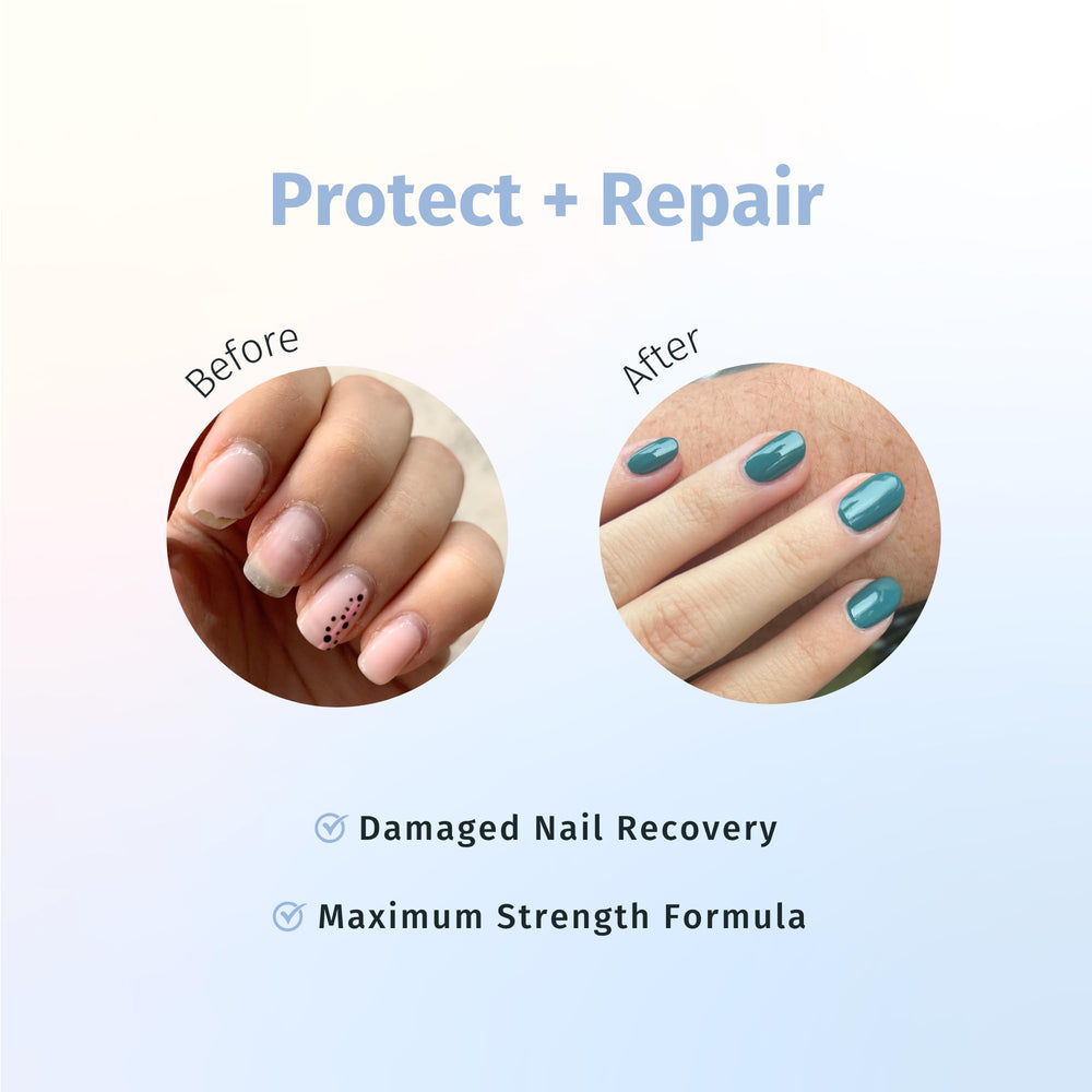 Duri Rejuvacote 1 nails after one week with improved resilience.