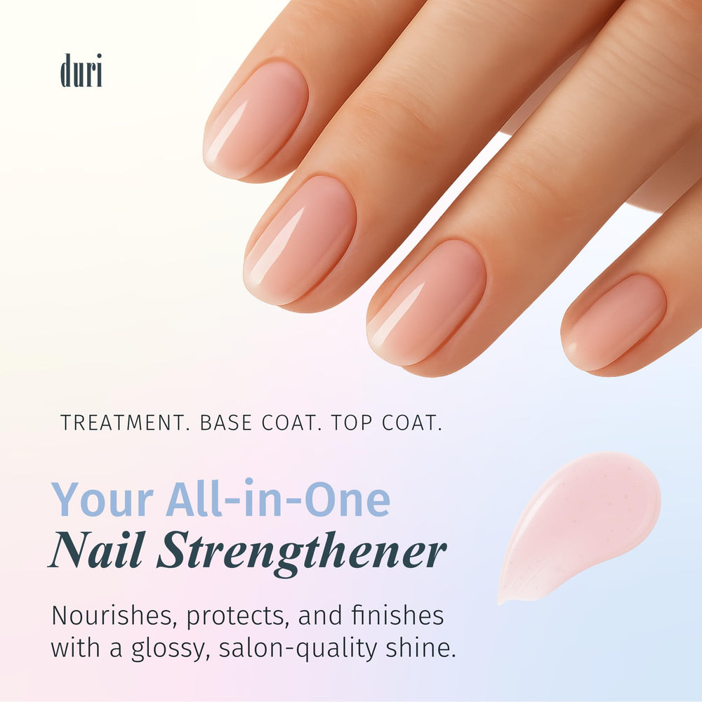 Duri Rejuvacote 1 top coat layered over color for protection.