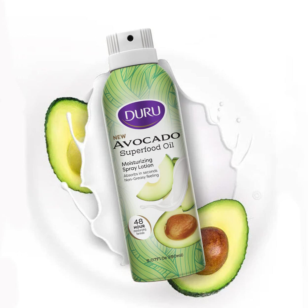 Duru Avocado travel-friendly spray for on-the-go hydration