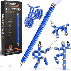 Dusor fidget pen with gold body for smooth writing and stylish desk presence.