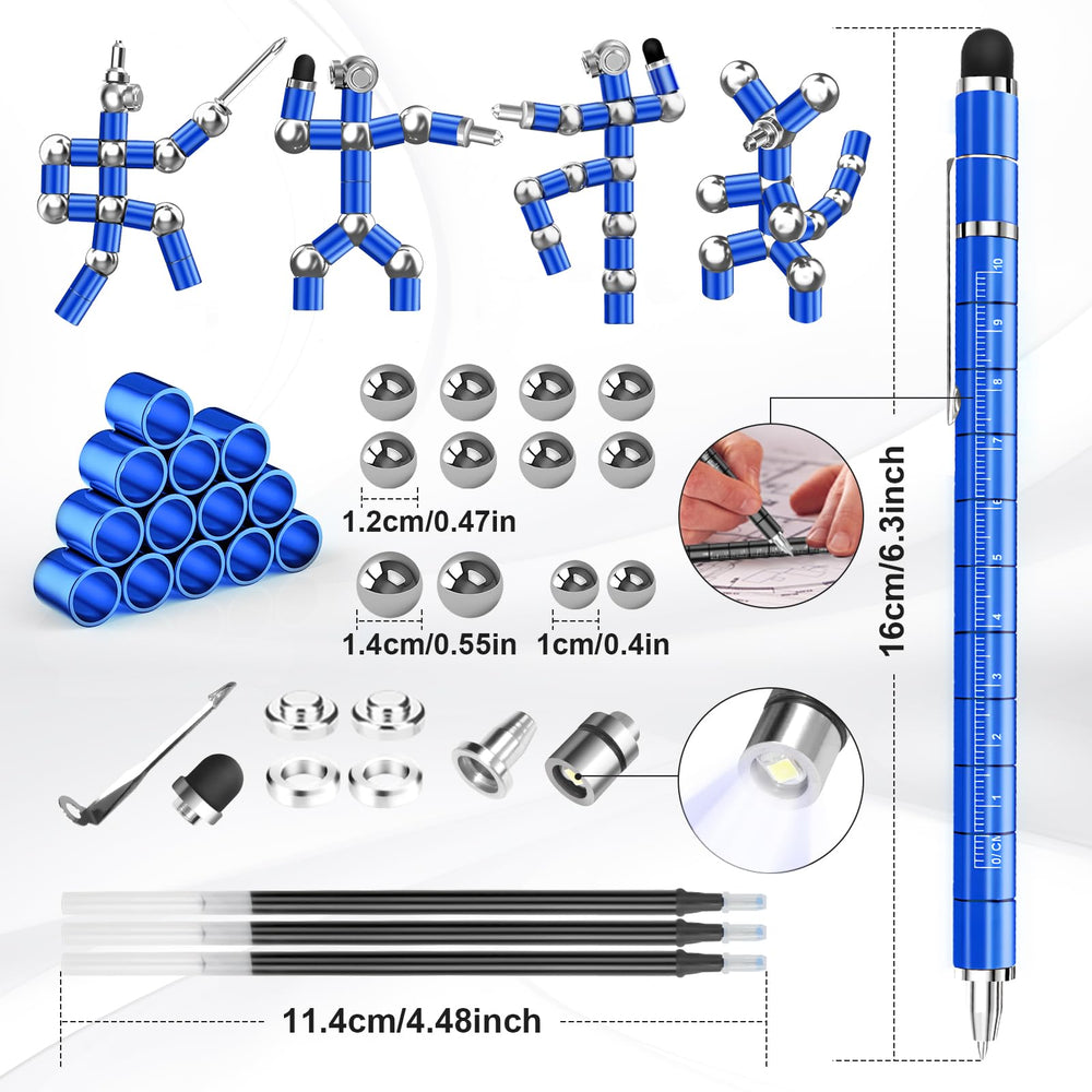Dusor fidget pen LED end for night notes and gadget vibes.