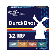 Dutch Bros Caramel Mocha pods for Keurig—bold flavor in a quick morning cup.