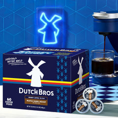 Brewing Mafia Dark Roast into a rich cup with smooth crema