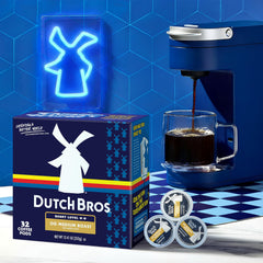 Dutch Bros OG Medium Roast aroma with milk chocolate notes