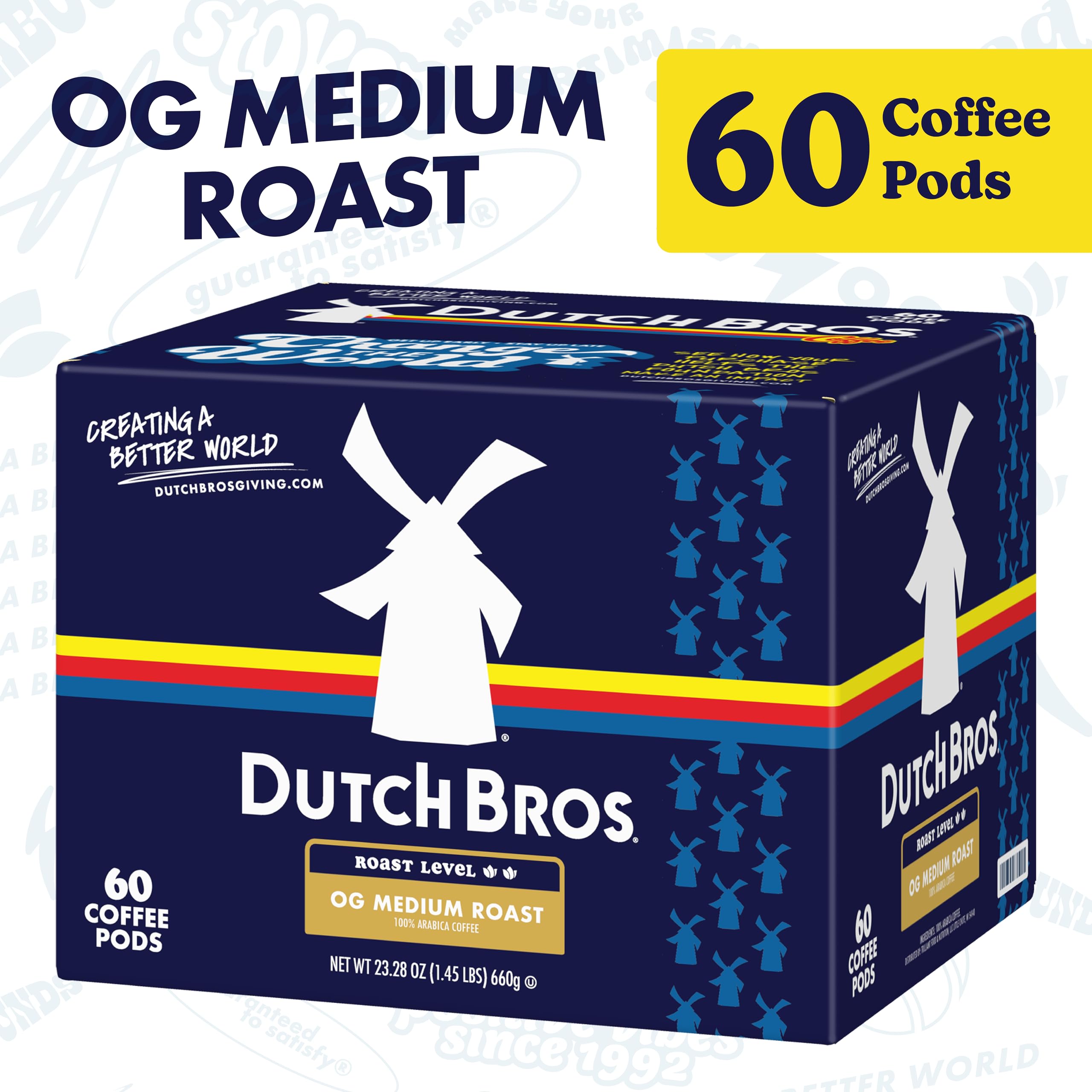 Dutch Bros OG Medium Roast pods pack showing convenient single-serve option