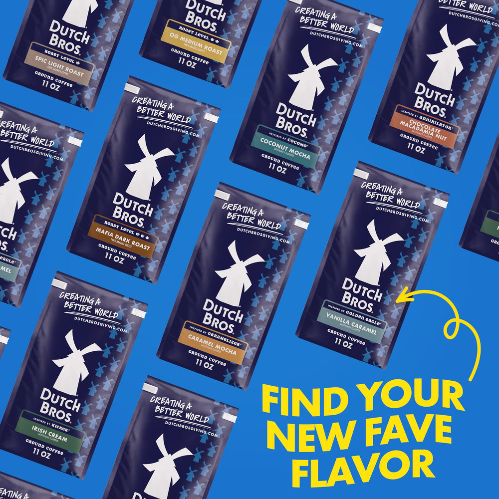 Dutch Bros Vanilla Caramel brew pour-over shot demonstrates clarity of flavor.