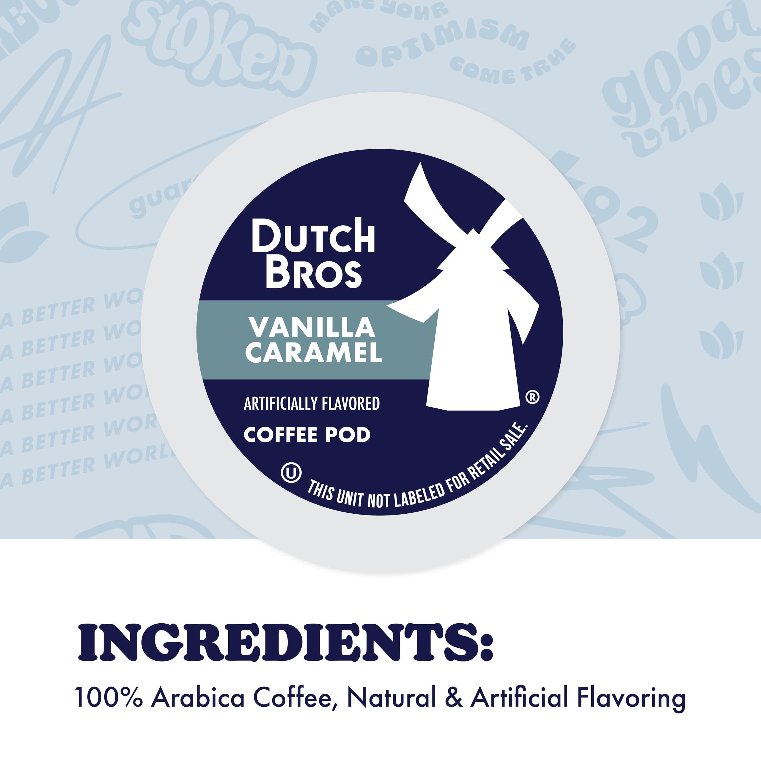 Dutch Bros brand packaging highlighting flavor and identity