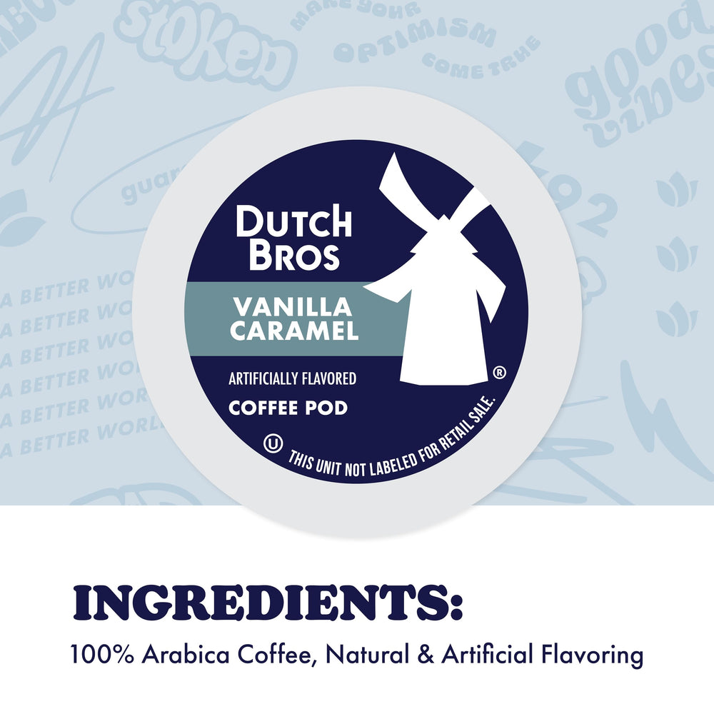 Dutch Bros brand packaging highlighting flavor and identity