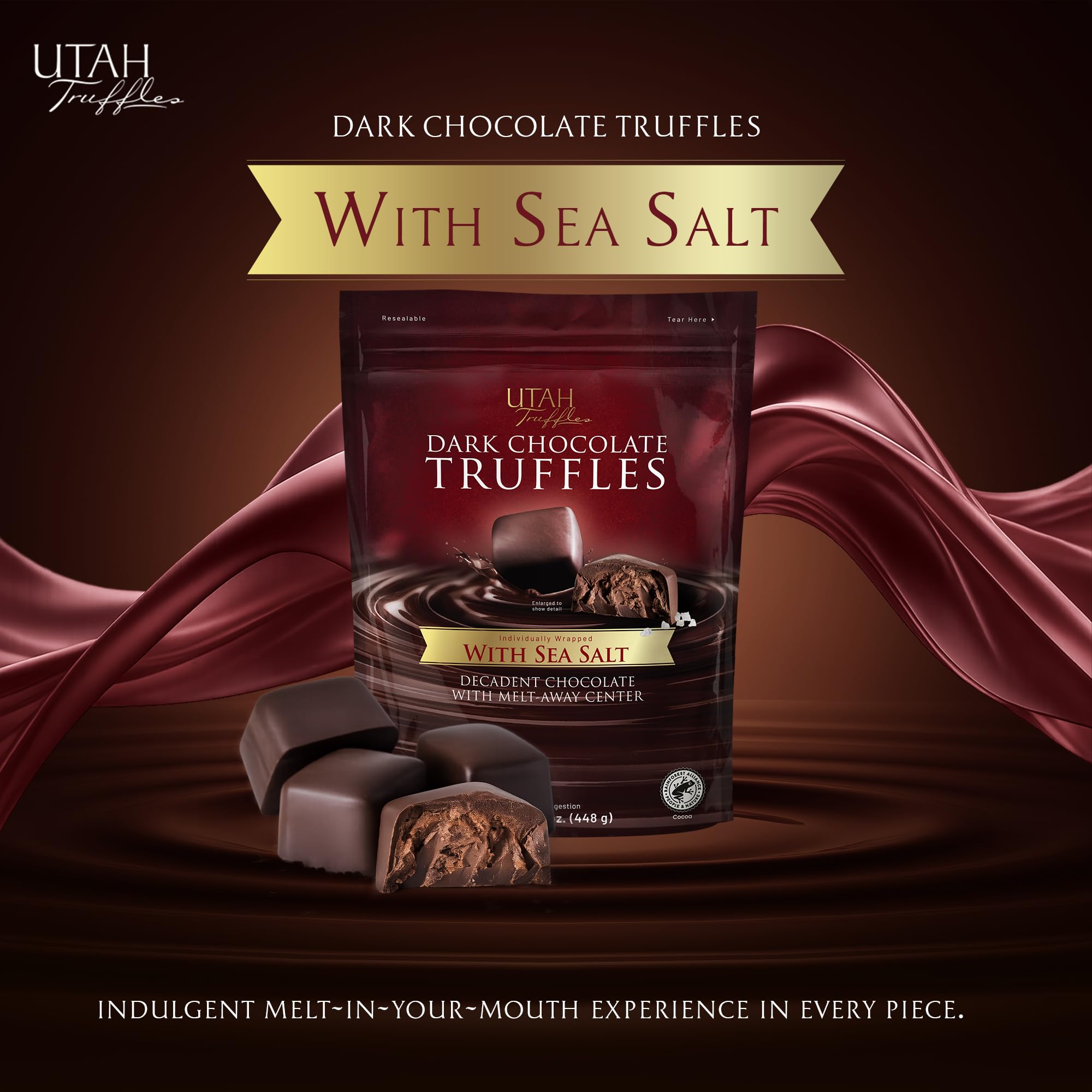 DUTIS Utah Truffles individually wrapped for freshness and sharing.