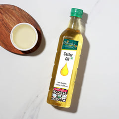 Dwaraka Organic Castor Oil for DIY beauty masks.