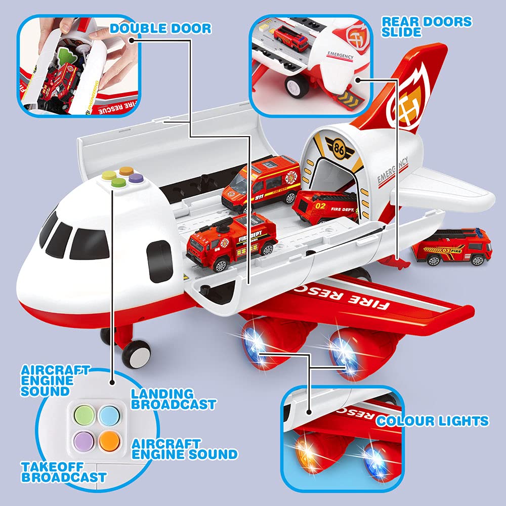 Dwi Dowellin airplane toy plane lights excite kids during playtime