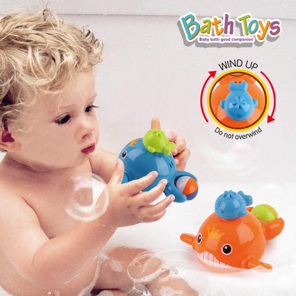 Dwi Dowellin bath toys four fish helps color recognition in tub