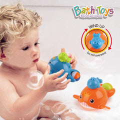 Dwi Dowellin bath toys four fish helps color recognition in tub