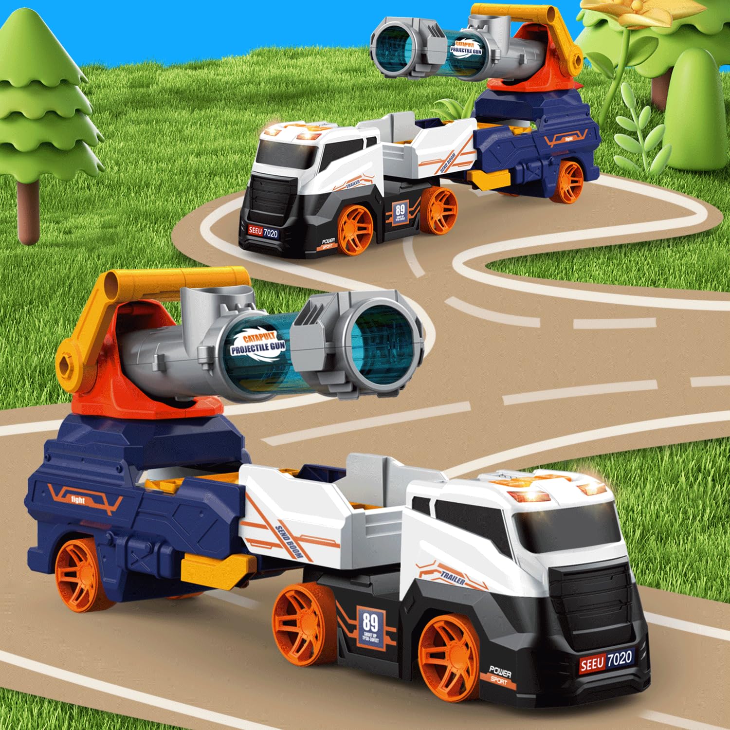 Dwi Dowellin 360 degree launcher adds action and precision to playtime