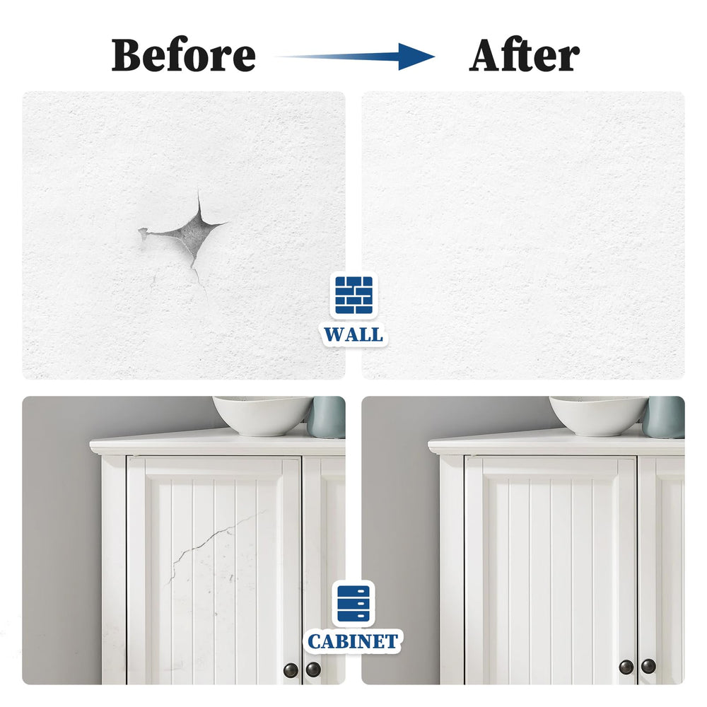 DWIL White Touch Up Door Edge repairing minor blemishes with crisp finish.