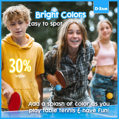 D-Xam bulk ping pong balls suitable for games and educational activities