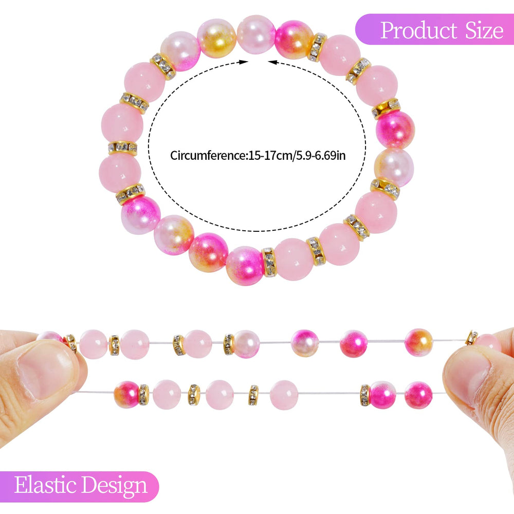 Dxhycc resin bracelets close-up shows durable, colorfast finish.