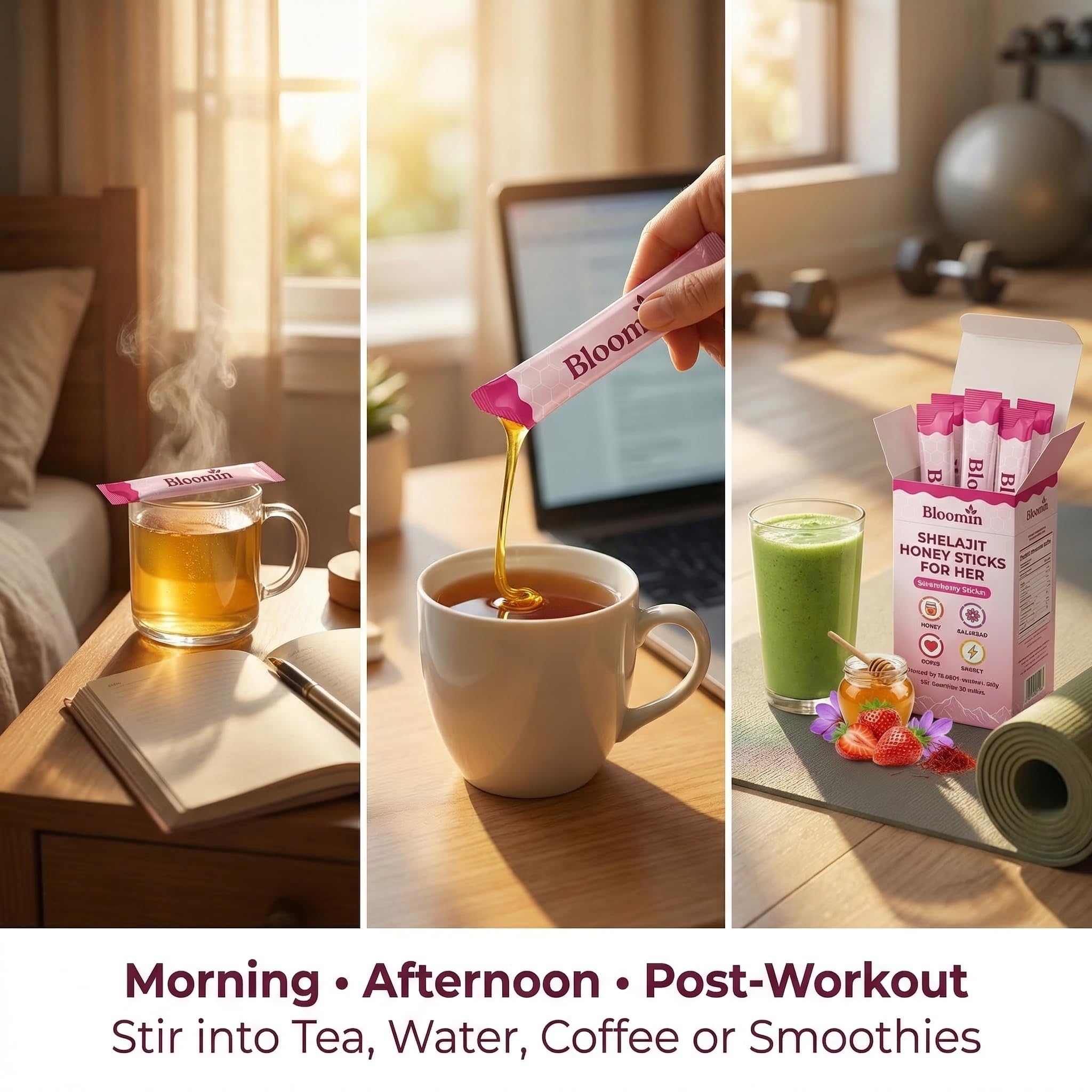 DYDUON Bloomin Honey Sticks strawberry flavor note enhances daily enjoyment