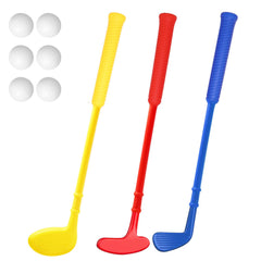 Dyienocs plastic mini golf driver designed for toddlers to boost grip and coordination.