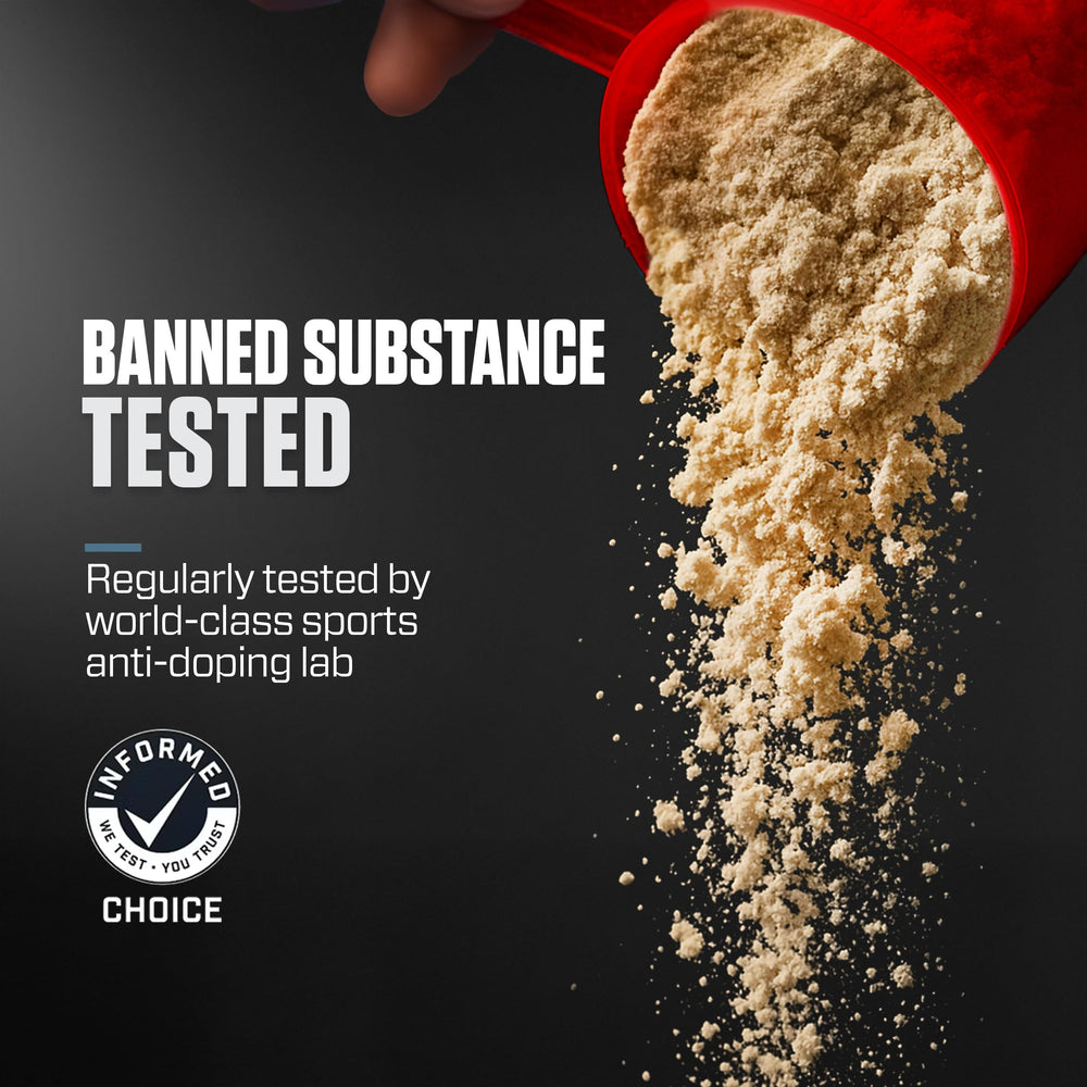 Dymatize ISO100 nutrition panel highlights protein and low sugar