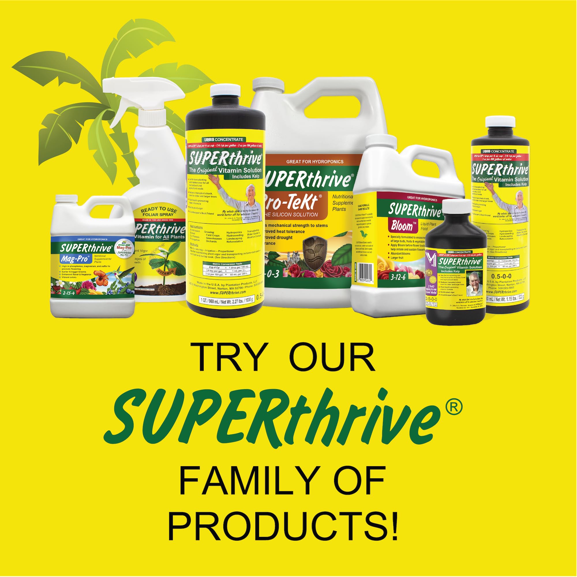 Dyna-Gro Foliage Pro promotes lush leaves with balanced nutrition.