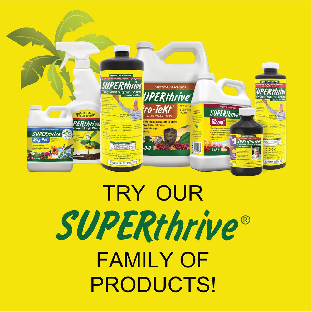 Dyna-Gro Foliage Pro promotes lush leaves with balanced nutrition.