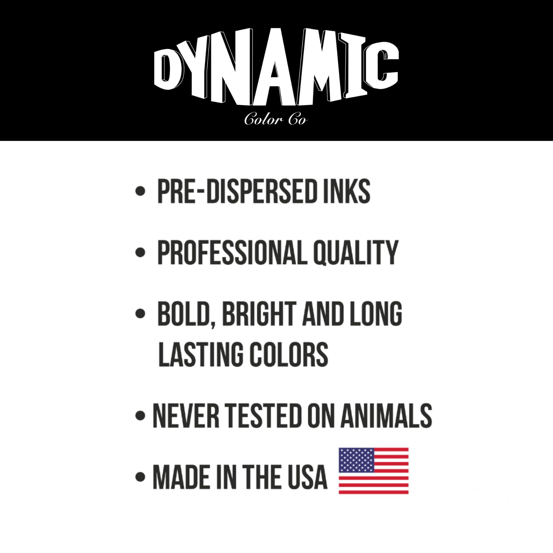 Dynamic Color Co Chinese Red Tattoo Ink pigment swatch displays vivid red color in a natural finish