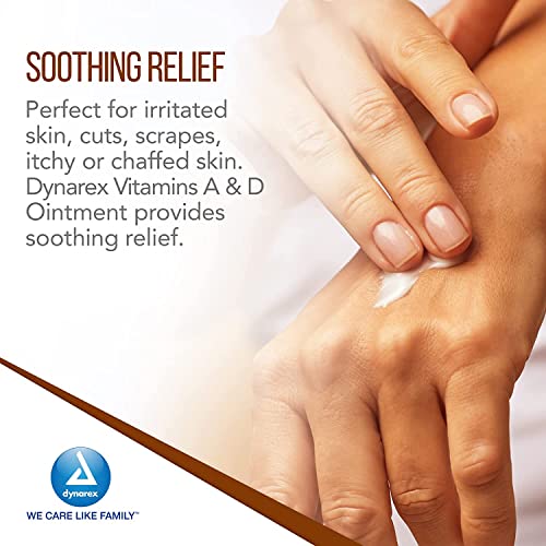 Dynarex Vitamins A & D Ointment used on healing tattoo area