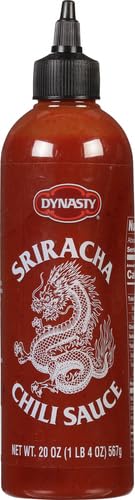 Dynasty Sriracha on fried eggs for a savory kick at breakfast.