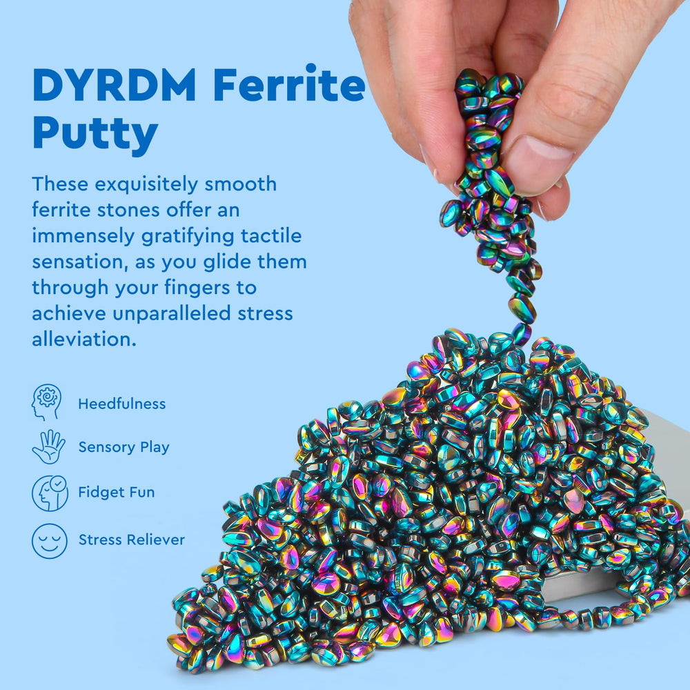 DYRDM desktop fidget stones provide a tactile experience to improve focus and concentration at work.