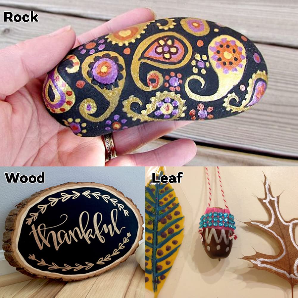 Dyvicl gold marker for finishing touches on scrapbook pages