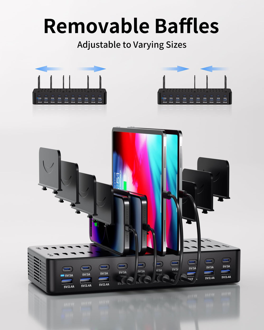 Dywcdnice advanced safety architecture helps protect devices during busy charging sessions